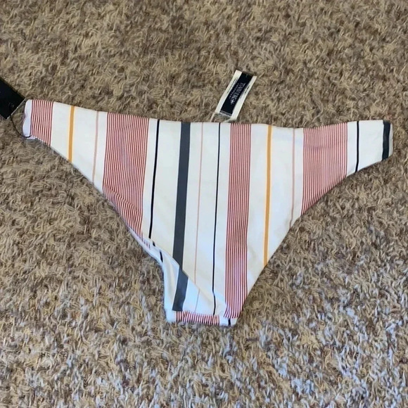 Tavik Ali Bikini Bottom in White & Berry Stripe
Swimwear - Picture 4 of 4